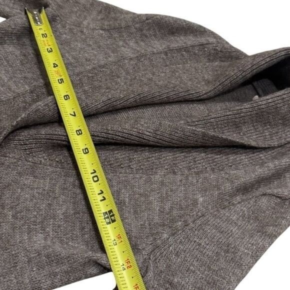 J. Crew Alpaca Blend Plunge V-Neck Long Sleeve Sweater Capsule Cozy Cabincore S - Picture 8 of 9